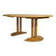 Mid Century Extendable Solid Alder Dining Table by Rainer Daumiller, 1970s