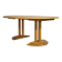Mid Century Extendable Solid Alder Dining Table by Rainer Daumiller, 1970s