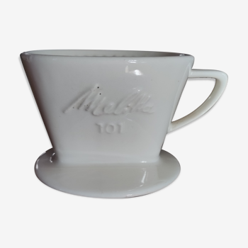 Melitta earthenware coffee filter