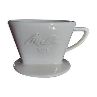 Melitta earthenware coffee filter