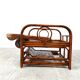 Mid century rattan and bamboo garden chair, 1950s