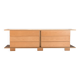 1970s Italian Sideboard in Beech Veneer with Six Drawers