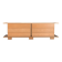 1970s Italian Sideboard in Beech Veneer with Six Drawers