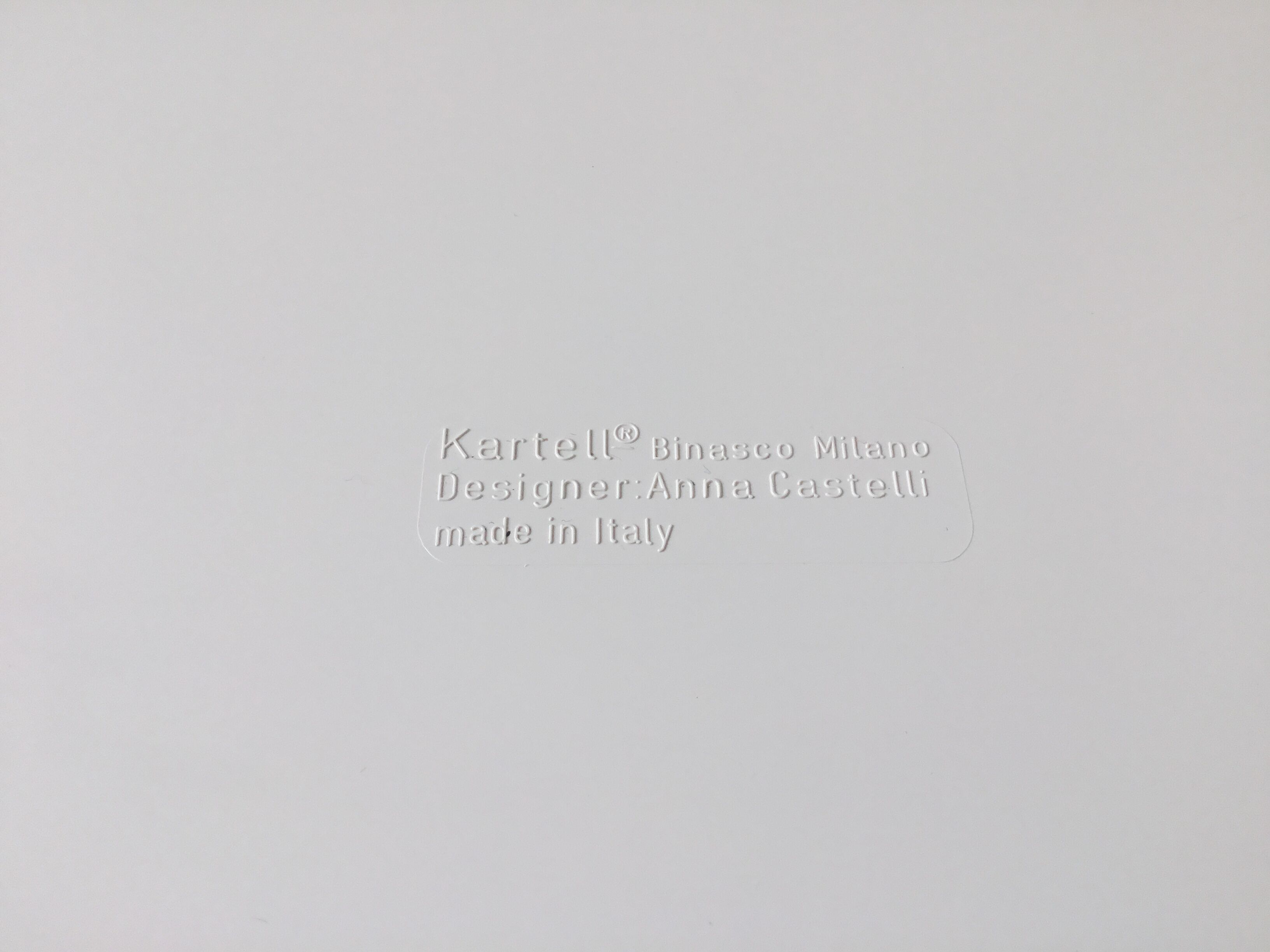 Commode ou rangements rondo par Anna Castelli pour Kartell - made in Italy - 1970