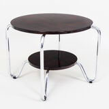 Makasar Ebony table made in 1950s Czechia by Kovona