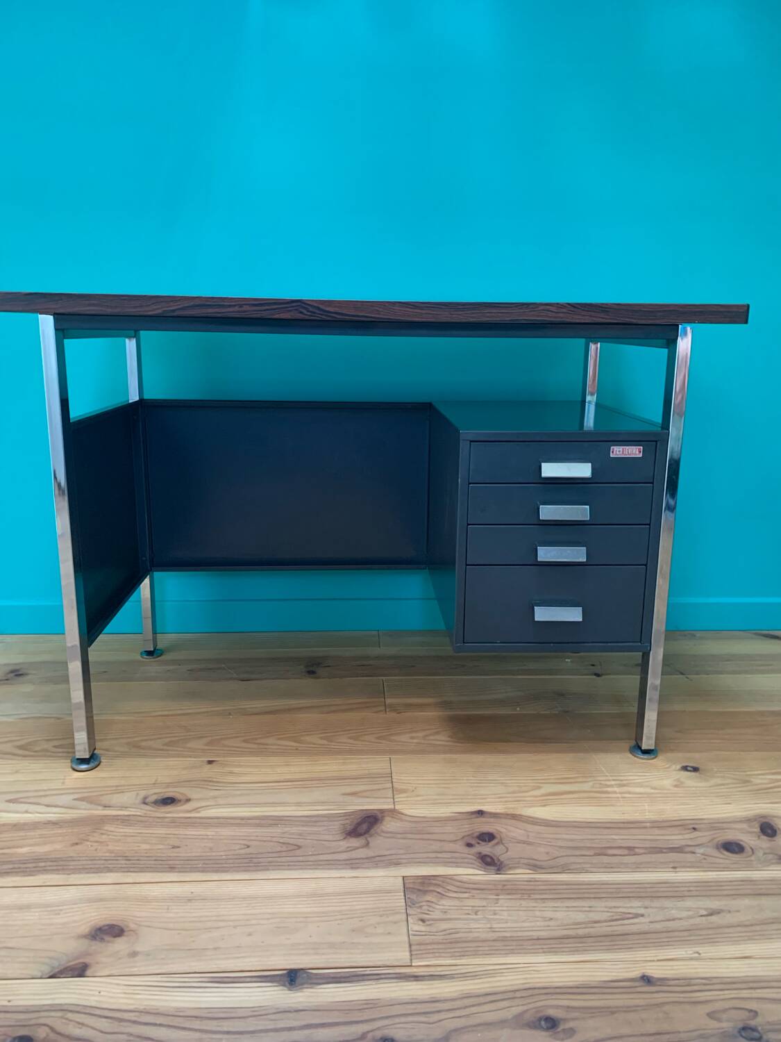 Mid-Century Industrial Vintage Desk