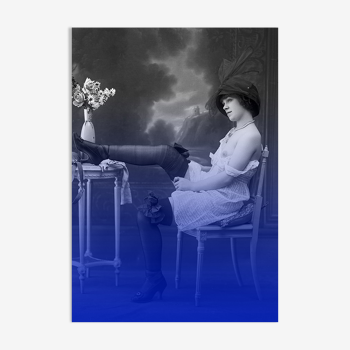 Nu photographie dos femme Belle Époque - 1920