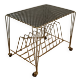 Openwork metal hifi table