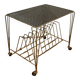 Table hifi métal ajouré