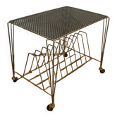 Table hifi métal ajouré