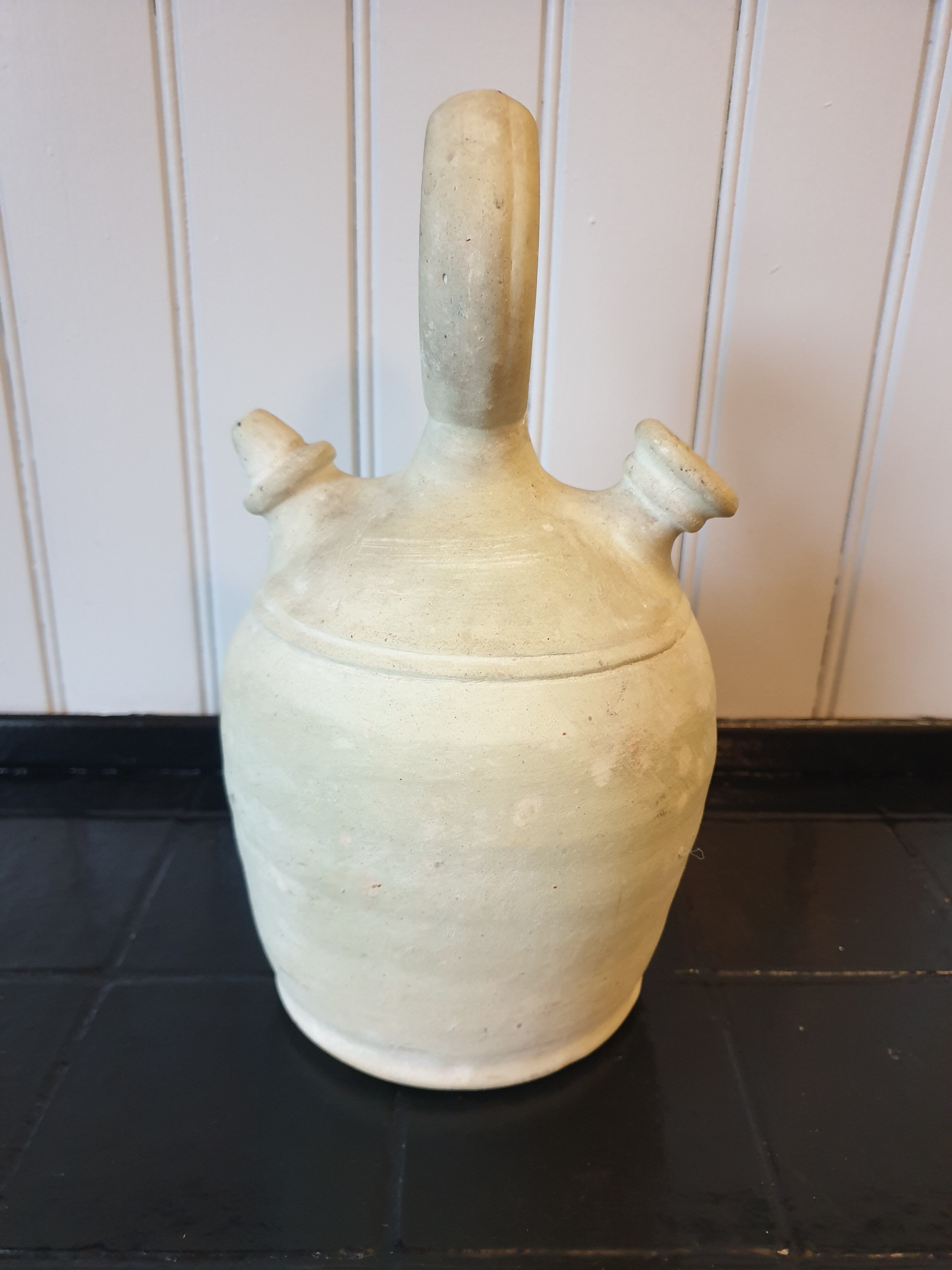 Ceramic ethnic water jug or pitcher