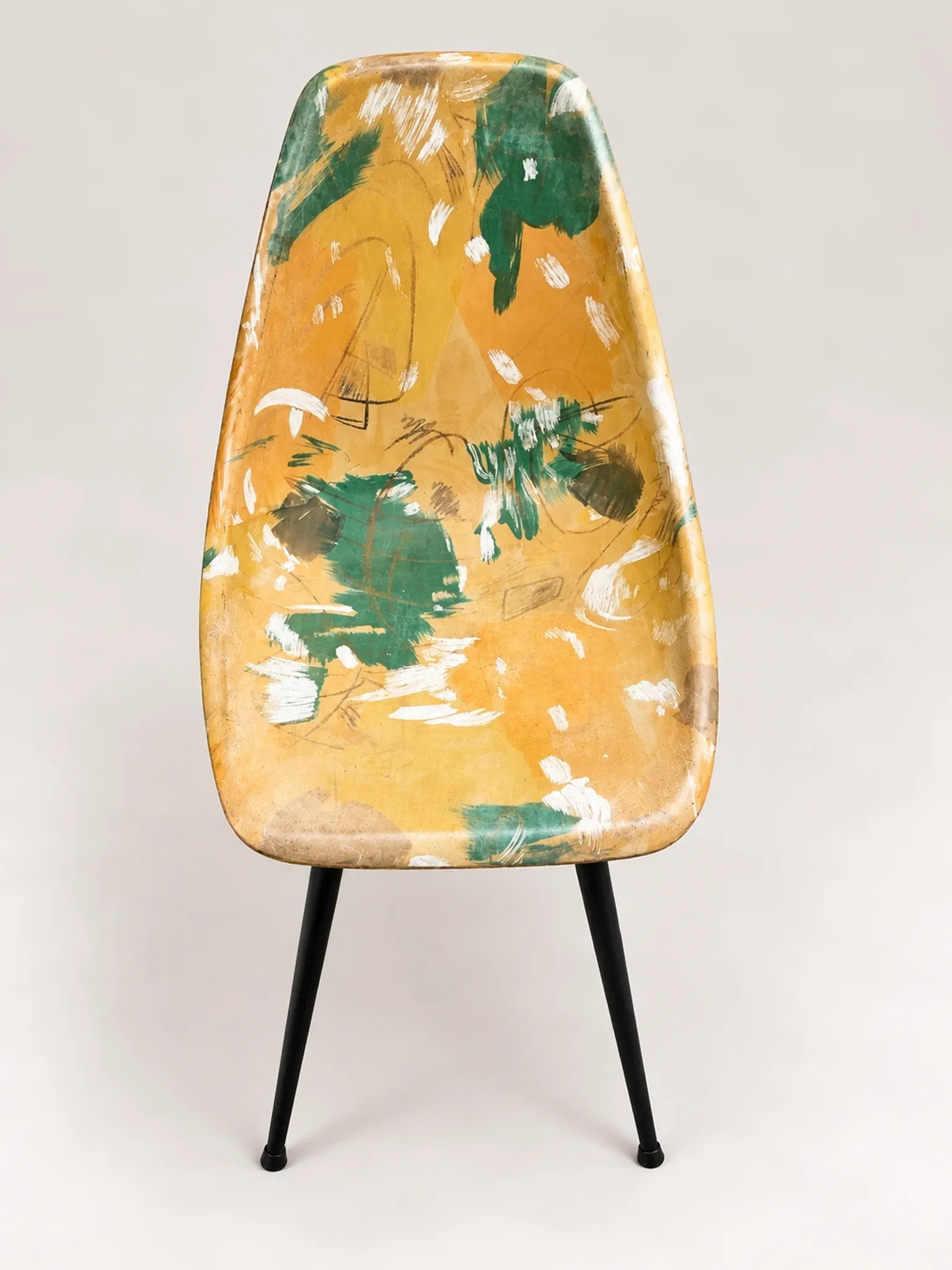 Set of 4 chairs La Cigogne by René-Jean Caillette – 1950s/60s