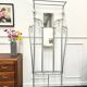 Vintage aluminum entrance locker