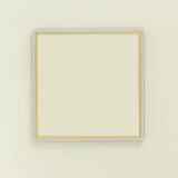 1970s Italian square wall mirror