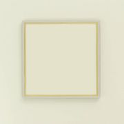 1970s Italian square wall mirror