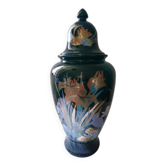 Grand vase en porcelaine d'Italie