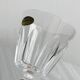 4 vintage crystal liqueur glasses