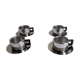 Set of 4 cups Casalinghi Sto made in Italy stainless steel 18/10