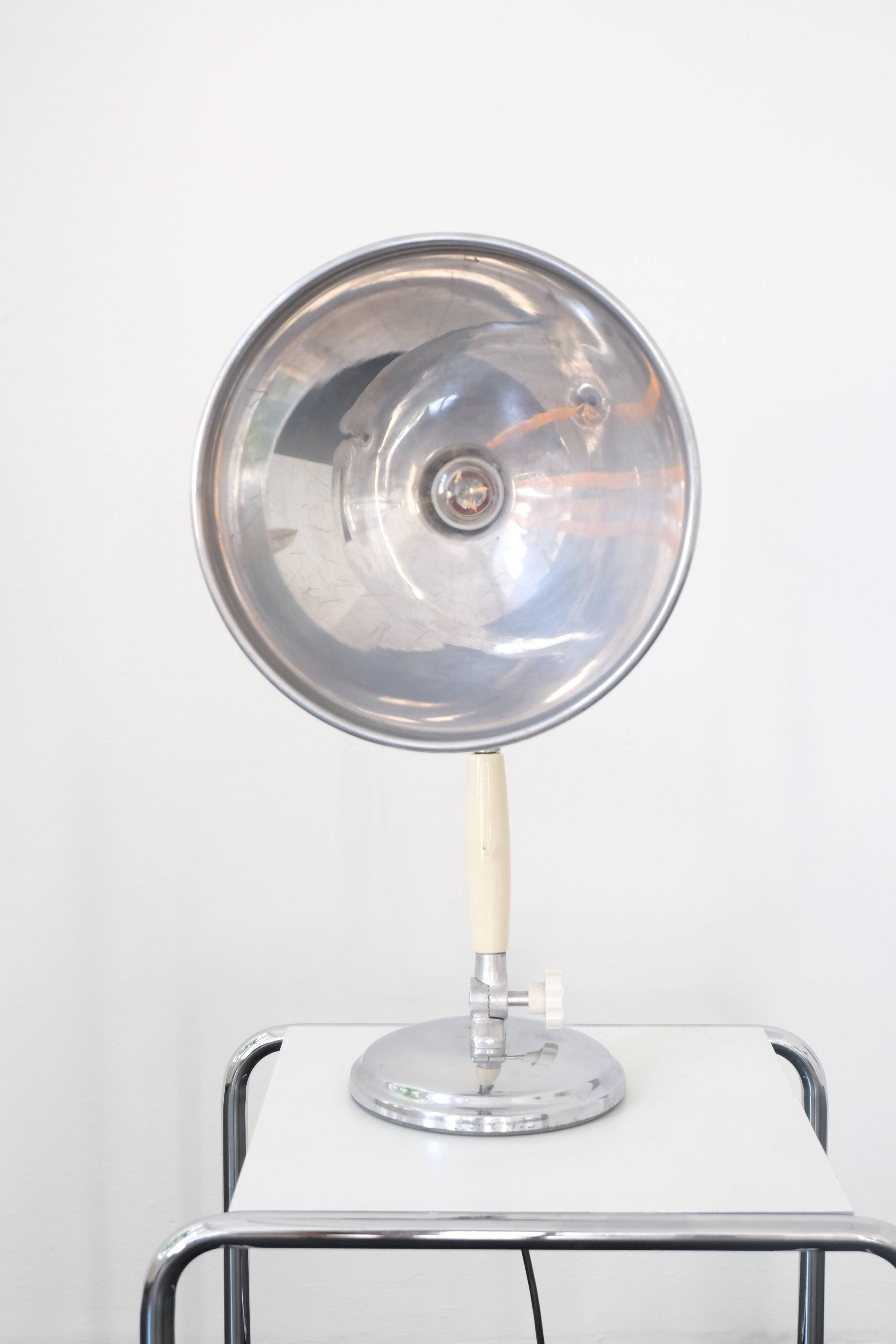 Industrial table lamp by Kurt Rosenthal