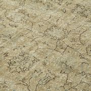Hand-knotted vintage turkish beige carpet 181 cm x 294 cm