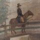 Large oil painting on canvas 2 m x 1.50 m - animated landscape - Charles Louis Verboeckhoven