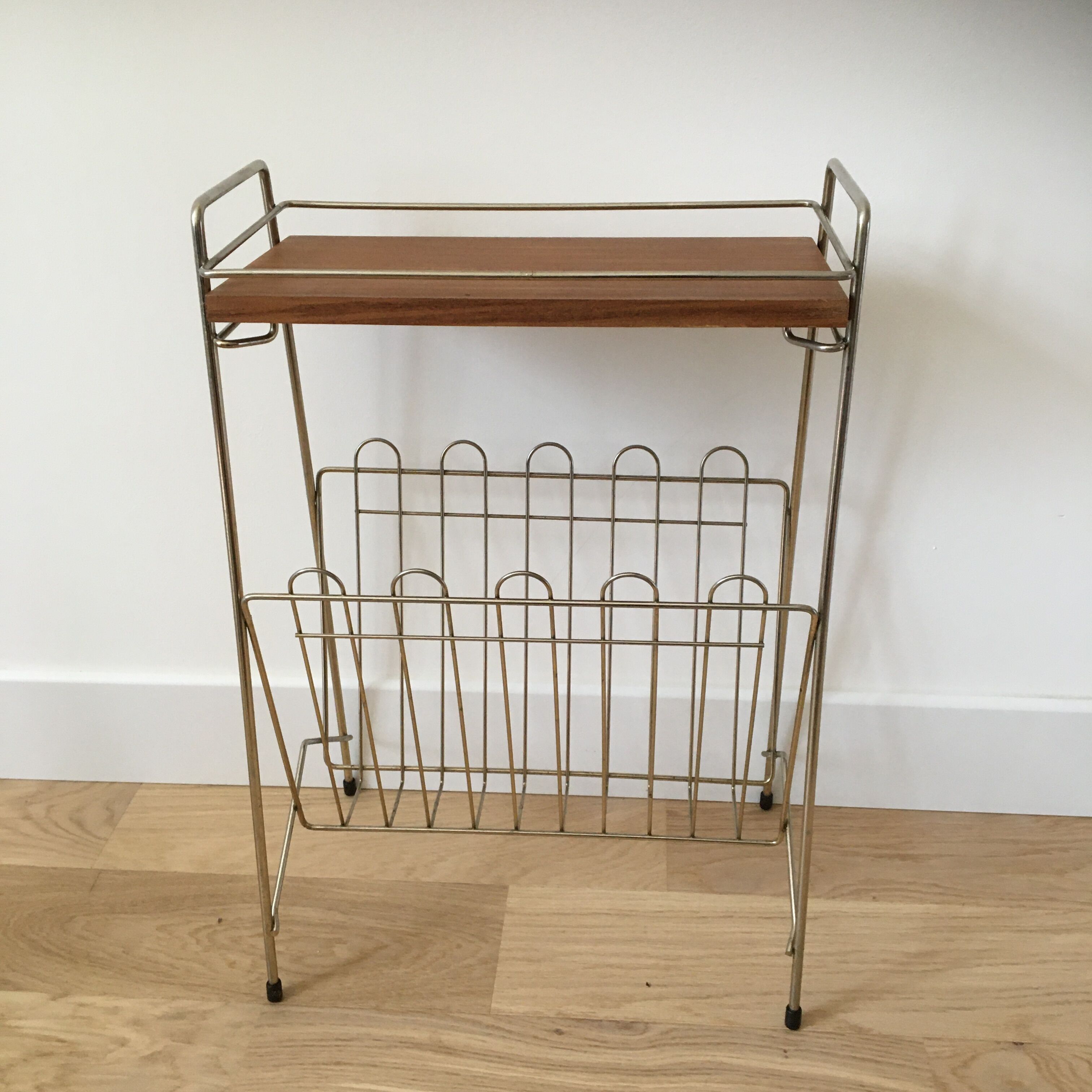 Vintage magazine holder