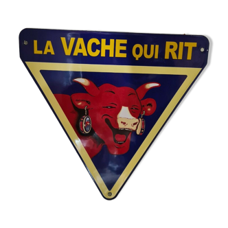 Plaque émaillée la vache qui rit