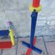 Coat rack and pencil shelf 80'S , Design Pierre Sala