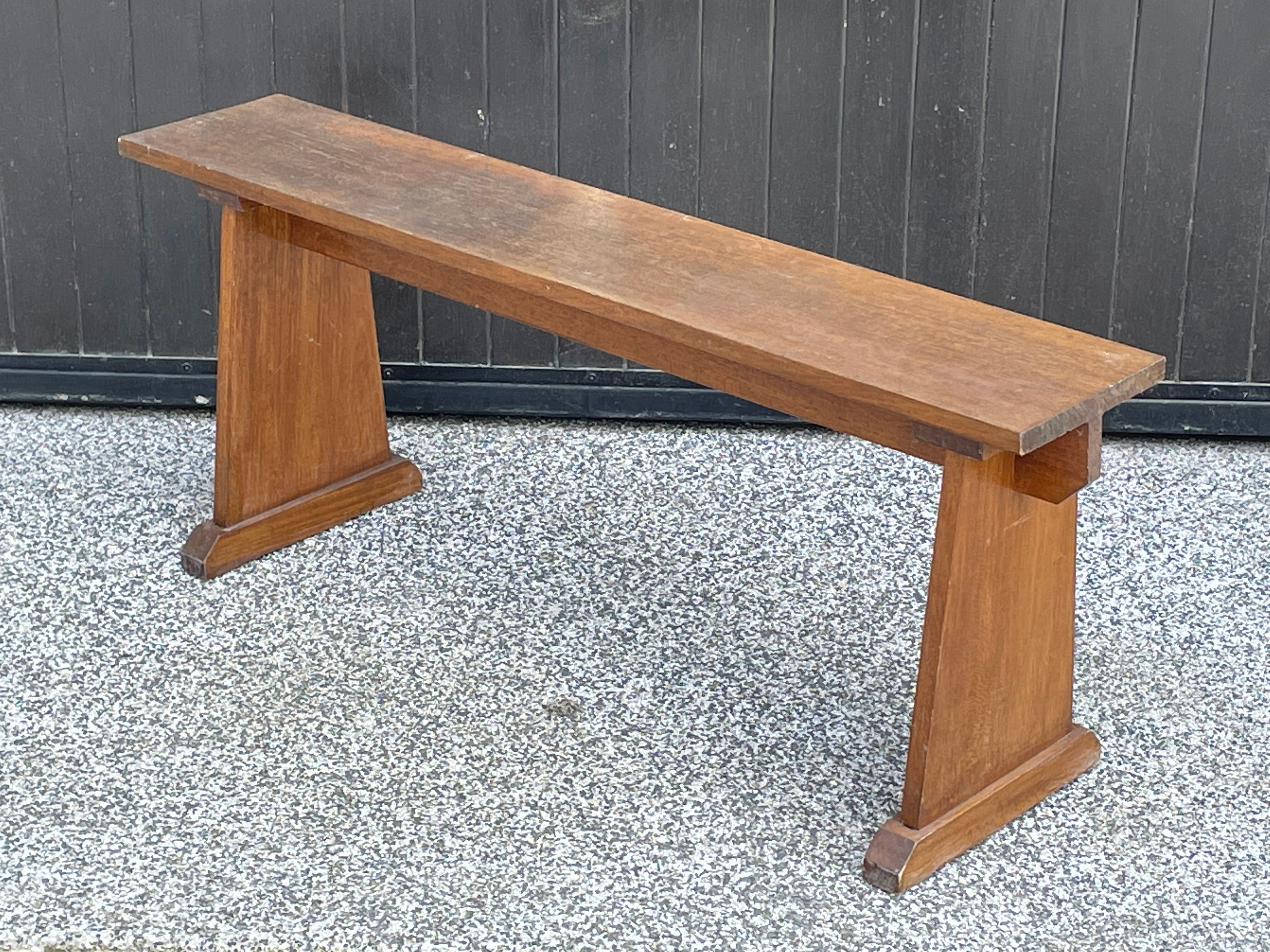 Banc en bois design | Selency