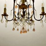 Florentine Murano Glass Drop Chandelier
