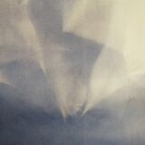 Denim folding chair, vintage director-style