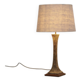 Lampe de table Hansen Lighting en bronze, États-Unis 1960