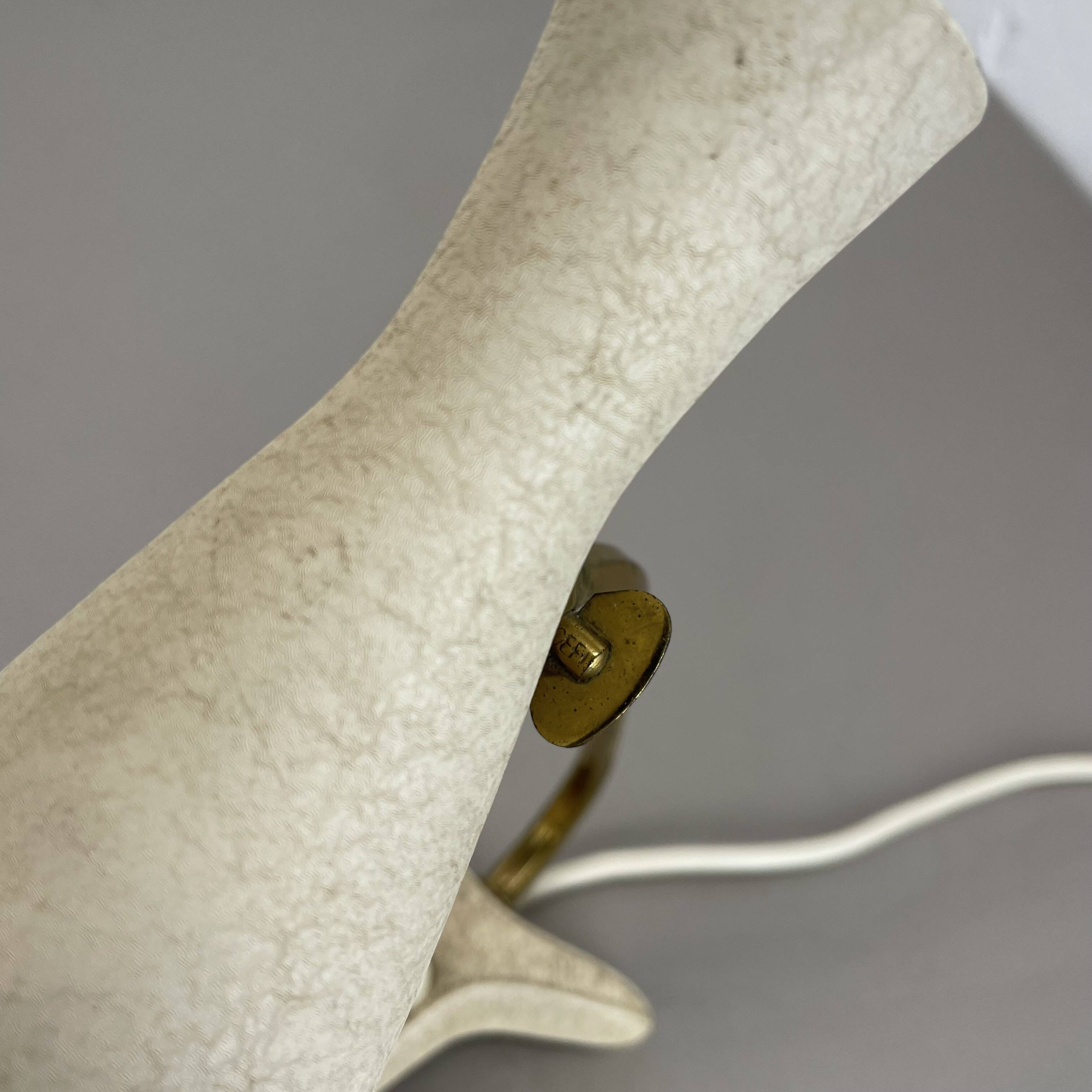 Original Modernist beige Metal Table Light by Cosack, Germany, 1960s