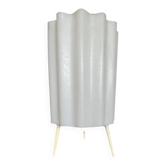 Midcentury plastic Space Age table lamp rocket, 1970s