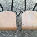Vintage school chairs