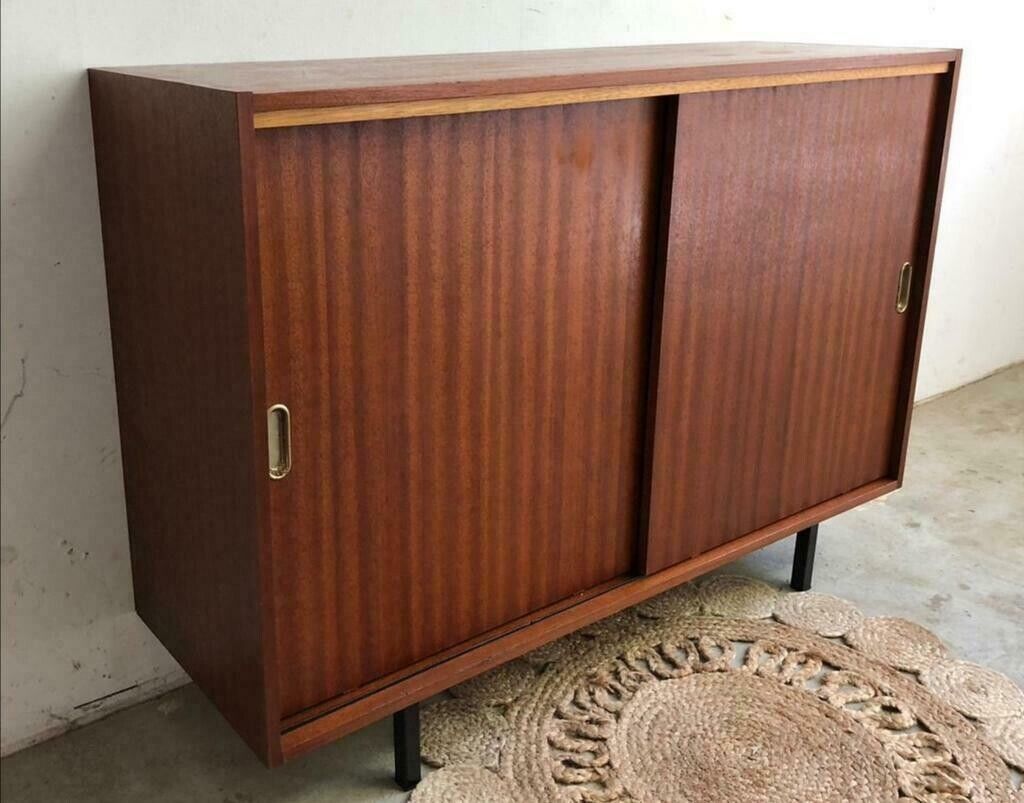 Danish wardrobe sliding doors 60s