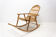 Mid century wicker rocking chair, czechoslovakia, 1960´s