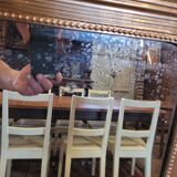 Louis Philippe mirror gilded old 119/81cms