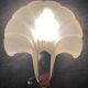 Frosted glass shell wall lamps