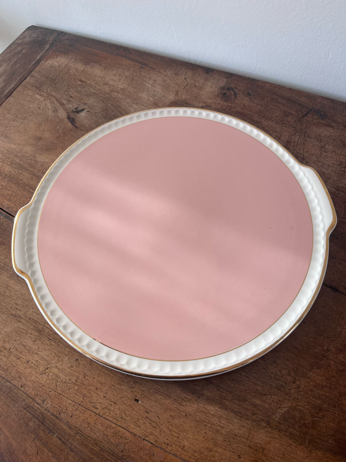 Old round cake dish Villeroy & Boch