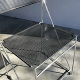 HYBODAN AS / vintage Nuova X-line stackable chairs / Niels Jørgen Haugesen