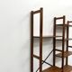 XXL Modernist Library in Solid Pine – 1950s Design – L164 cm