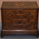 Rare commode with continental marquetry parquetry circa 1780