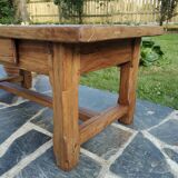 Solid oak farm coffee table