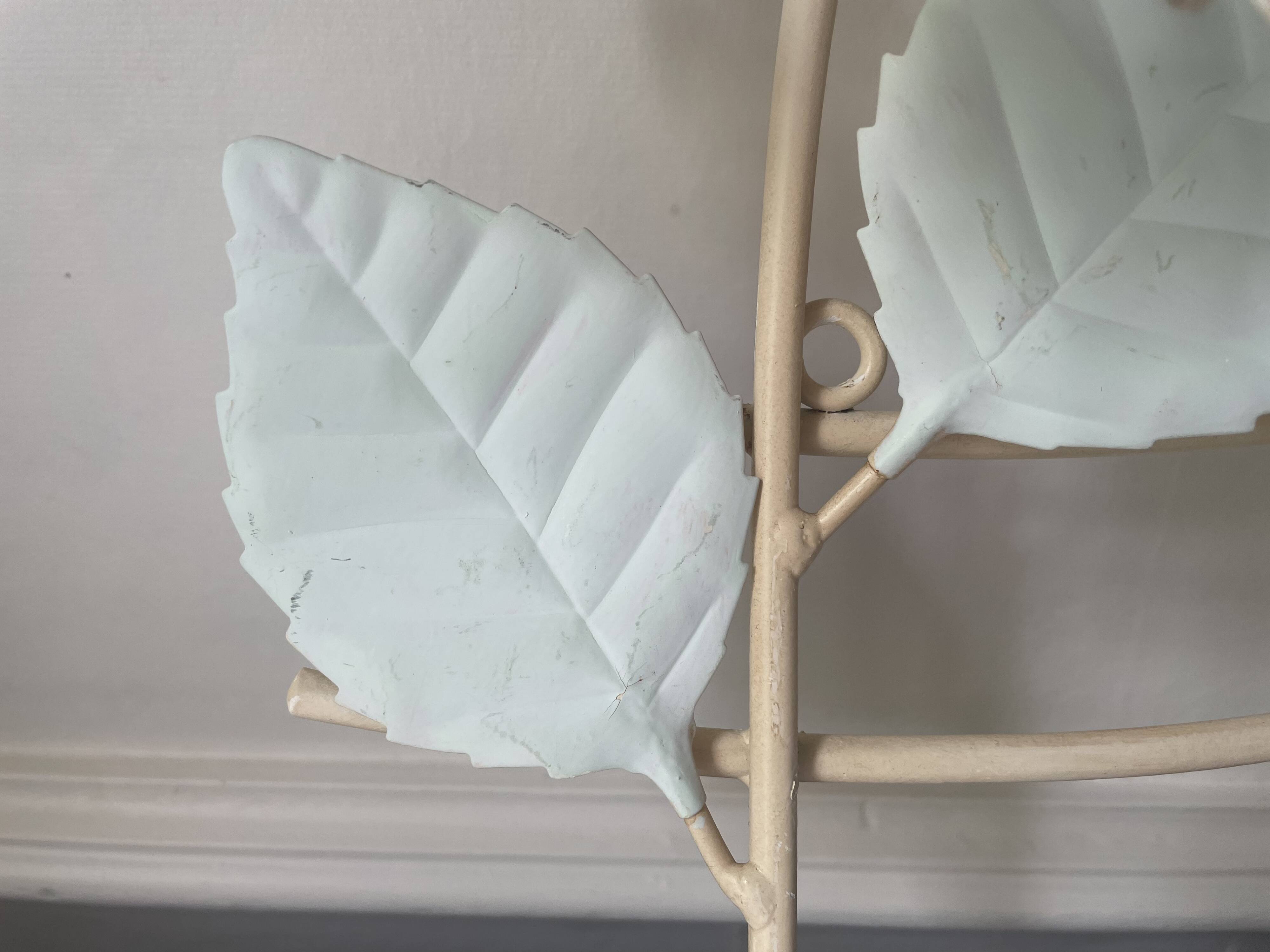 Hydrangea coat rack