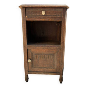 Table de chevet ancienne - marbre