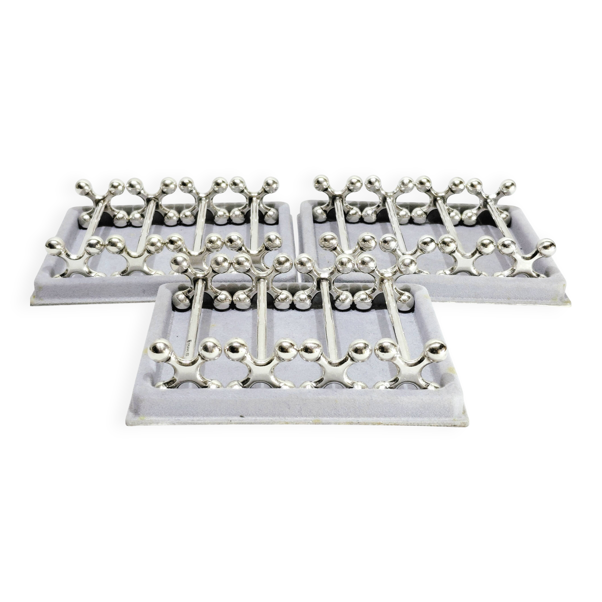 Christofle - 12 ball knife rests