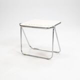 Vintage beige Platone folding desk by Giancarlo Piretti for Anonima Castelli, 1970s