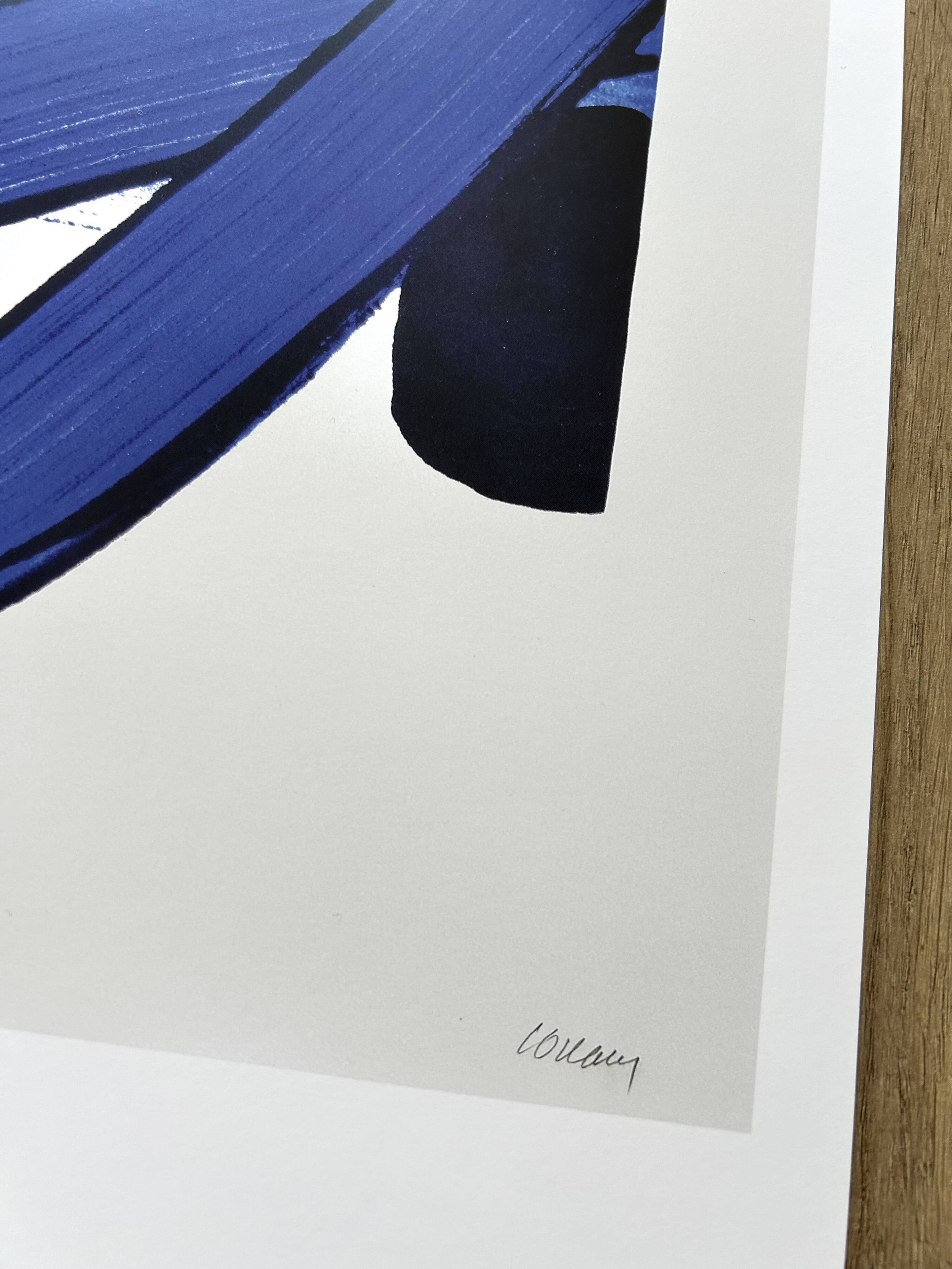 Pierre Soulages - Superbe Affiche d'après Sérigraphie 18 - 1988