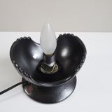Lampe de table sculpturale par Pan Keramik avec boule de verre - années 1970